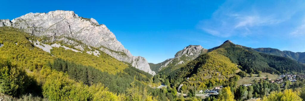 Blick zur Vratsa Schlucht,