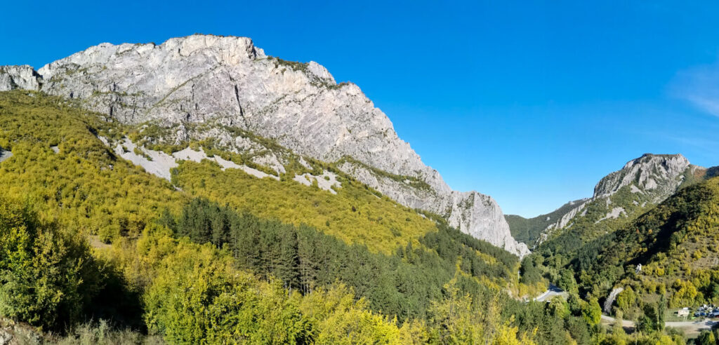 Blick zur Vratsa Schlucht,